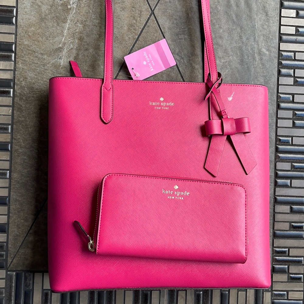 Kate Spade brynn tote & Kate Spade brynn large continental wallet